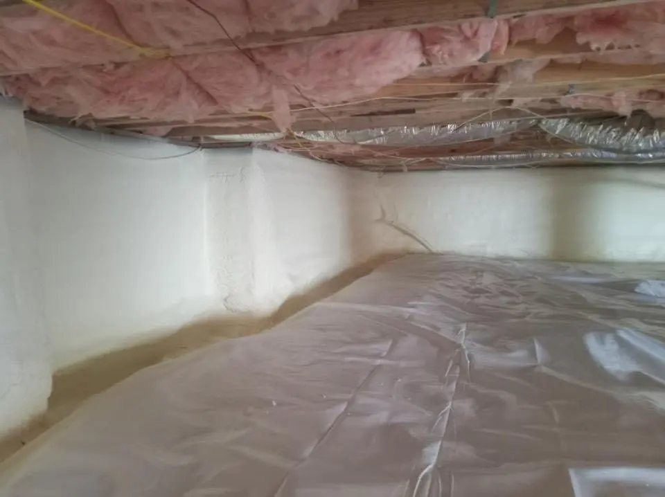 Crawl space encapsulation with closed-cell spray foam for Roof Maintenance in Port Jervis